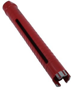 Carota diamantata Super PREMIUM ø28mm x 180mm x M16 pentru gaurire Beton armat, Zidarie, Granit - DXQZ.REDCORE.28 - Img 5