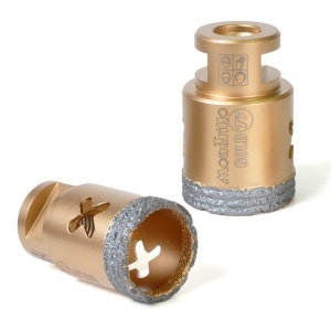 Carota Montolit FS-TI60 T-GOLD diamantata pentru perforare uscata Ø 60 mm - Img 2