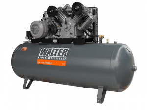 Compresor de aer profesional cu piston - 7.5kW, 1400 L/min, 10bari - Rezervor 500 Litri - WLT-PROG-1400-7.5/500 - Img 2