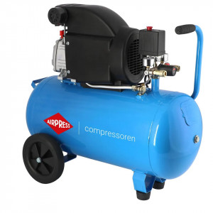 Compresor de aer profesional cu piston - Blue Series 1.5kW, 157L/min, 8 bari - Rezervor 50 Litri - AirPress-HL275/50-36856 - Img 3