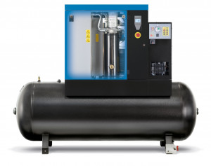 Compresor de aer profesional cu surub, cu uscator de aer - 7.5 kW, 996 L/min, 10 bari - Rezervor 500 Litri - ABAC-SPINN-7.5E-500L-10bar - Img 8