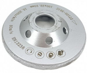 Cupa diamantata Turbo pt. Beton 115x22.2mm Profesional Standard - DXDH.4817.115C - Img 3