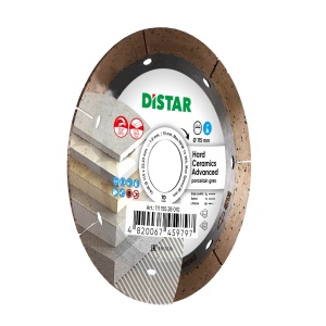 Disc diamantat DiStar HCA pt. Placi ceramice dure, Portelan gros - 115x22.4 (mm) Super Premium - DiStar-11115528010 - Img 3