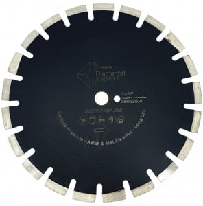 Disc DiamantatExpert pt. Asfalt, Caramida & Abrazive 350mm Premium - DXDY.PASF.350.25 - Img 1