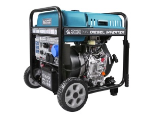 Generator de curent 5.5 kW inverter - DIESEL - Konner & Sohnen - KS-6100i-DЕ-ATSR - Img 11