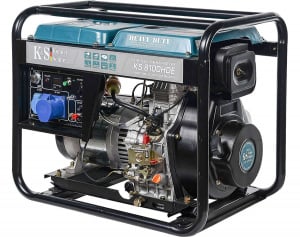 Generator de curent 6.5 kW diesel - Heavy Duty - Konner & Sohnen - KS-8100DE-HD - Img 5