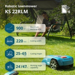 Mașină de tuns iarba robotizată KS 22RLM - Img 3