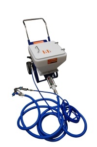 Masina multifunctionala de tencuit, gletuit, izolatii, debit max. 0-15 L/min, 2.2kW Monofazata, 20 bar, cuva 45L - CNO-MFS15 - Img 3