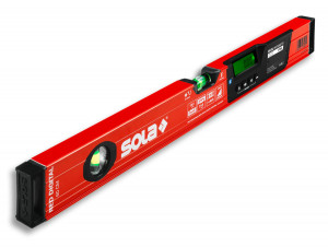 Nivela digitala cu bula ( Boloboc ) cu profil tubular RED Digital, 60cm - Sola-01730801 - Img 4