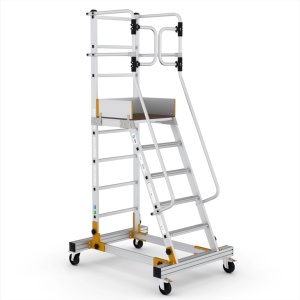 Platforma mobila profesionala RD33 din aluminiu, H lucru 3,0 m