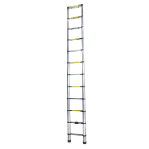 Scara telescopica aluminiu BISONTE STR1038 13 trepte inaltime maxima 3.80 m