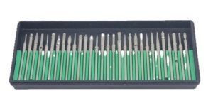 Set de 30 de freze diamantate pentru slefuit ceramica pentru CRIANO MPU350W - CNO-MPU350W-FSET