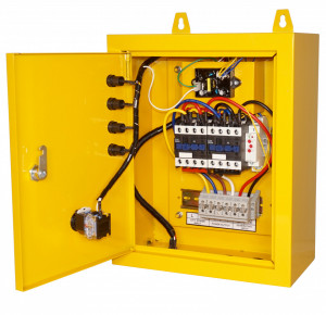 Stager FD 10000E3+ATS generator open-frame 8kW, trifazat, benzina, automatizare - Img 3
