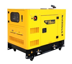 Stager YDY18S3-E Generator insonorizat 18kVA, 23A, 1500rpm, trifazat, diesel - Img 2