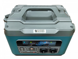 Statie acumulator portabil pentru incarcare electrica, UPS, PowerBank - 3200Wh, 3000W - KS-3000PS-FC - Img 5