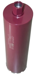 Carota diamantata segment Turbo Laser 3DTECH pt. beton armat diam. 127 x 400 (mm) - ULTRA Premium - DXQZ.3D1117.127 - Img 9
