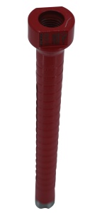 Carota diamantata Super PREMIUM ø20mm x 180mm x M16 pentru gaurire Beton armat, Zidarie, Granit - DXQZ.REDCORE.20 - Img 2