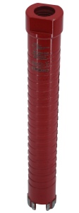 Carota diamantata Super PREMIUM ø28mm x 180mm x M16 pentru gaurire Beton armat, Zidarie, Granit - DXQZ.REDCORE.28 - Img 2