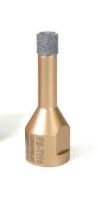 Carota Montolit FS-TI10 T-GOLD diamantata pentru perforare uscata Ø 10 mm - Img 2