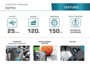 Compresor auto KS P10 - Img 12
