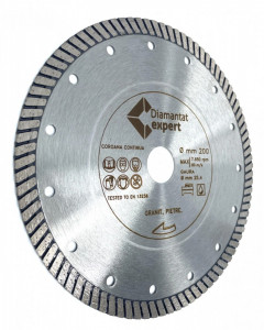 Disc DiamantatExpert pt. Piatra dura, Granit dur 200x25.4 (mm) Ultra Premium - DXWD.GC1.200.25 - Img 5