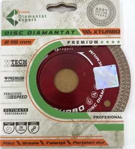 Disc DiamantatExpert pt. Portelan dur & Gresie ft. dura 115x22.2 (mm) Premium - DXDY.XTURBO.115 - Img 5