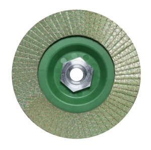 Disc lamelar diamantat pt. slefuit granit, gresie, portelan, sticla - #50/60, Ø125mm, M14 - RUBI-32937 - Img 2