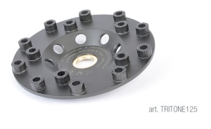 Disc Montolit TRITONE125 diamantat pentru slefuire adezivi si epoxy Ø 125mm - Img 2