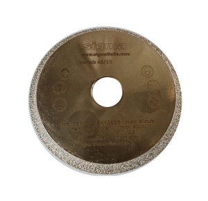Freza diamantata Sigma Vacuum pentru finisare canturi, gresie portelanata , ø115x22,23mm, R8, SIGMA-072V08S - Img 2