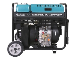 Generator de curent 10 kW inverter - DIESEL - Konner & Sohnen - KS-9500i-DЕ-ATSR - Img 3