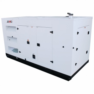 Generator insonorizat SCDE 312i-YCS-ATS, Putere max. 312 kVA, 400V, AVR, motor Diesel - Img 1