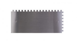 Gletiera dintata cu maner plastic 28cm, 8x8mm - RUBI-25905 - Img 3