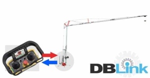 Macara autoridicatoare GRU DALBE DALBETTA H maxim 19.3 m L brat 18.10 m sarcina maxima 1200 kg - Img 2