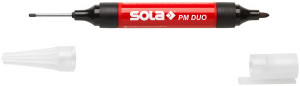 Marker permanent / marcator gauri, negru PM DUO - Sola-66080120 - Img 2