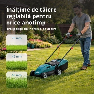 Mașină de tuns iarba electrică KS 32LM12-BL - Img 9