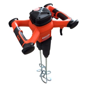 Mixer / amestecator pt. adezivi / mortar 1600W cu palete duble, Profesional DUOMIX1600 cu regulator de turatie - CNO-DUOMIX1600