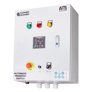 Panou de automatizare pt. Generatoarele Konner & Sohnen seria Heavy Duty 230/380V (conector 6 pini) - KS-ATS-4/63-HD - Img 3
