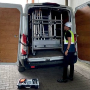 ProTUBE Mini7 Schela mobila profesionala din aluminiu H lucru 6,8 m - Img 2