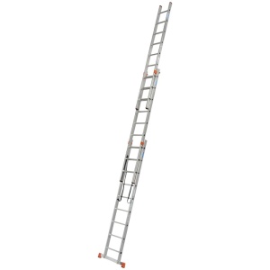 Scara multifunctionala din aluminiu Monto Tribilo, 3x10 trepte - Img 3