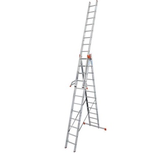 Scara multifunctionala din aluminiu Monto Tribilo, 3x12 trepte