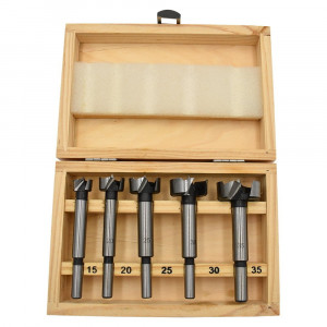 Set-Trusa burghie freza pentru Lemn DIN 7483 - 5 piese