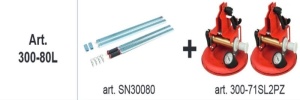 Sistem complet Montolit SUPERLIFT 300-80L-S pentru ridicare/montare placi ceramice - Img 2