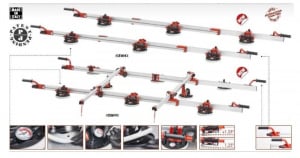 Sistem de transport pt. placi de dimensiuni mari, Easy-move MK IV - 8 ventuze RV175, 320cm - Raimondi-432EM04TA - Img 6