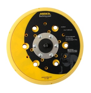 Suport discuri abrazive pentru slefuitoare orbitale Mirka 150mm 48 gauri Mediu
