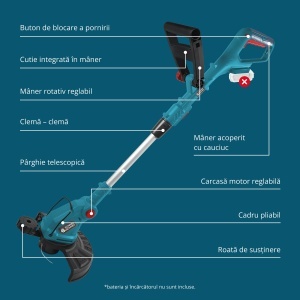 Trimmer fără fir KS GT-20V - Img 10