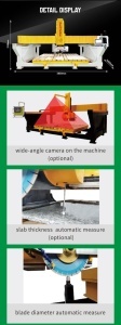 Centru de lucru CNC in 5 axe, pentru procesare piatra, granit, marmura, etc. - Wanlong CNC-JET-5-DXF - Img 2