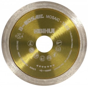 Disc Diamantat pt. Mozaic, Sticla 115x22.2 (mm) Super Premium - BIHUI-DCDC115 - Img 3