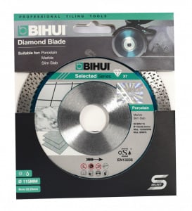 Disc Diamantat pt. Portelan dur, Placi ceramice 115x22.2 (mm) Super Premium - BIHUI-DCDW115 - Img 8