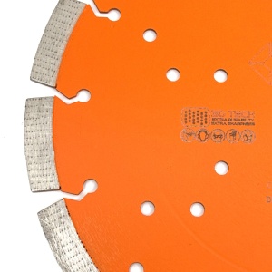 Disc DiamantatExpert 3DTech pt. Beton puternic armat si materiale foarte dure 230mm ULTRA Premium - DXQZ.3DPC.230.25-22 - Img 3