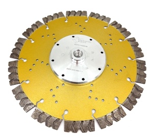 Disc DiamantatExpert pt. Beton armat extrem de dur & piatra - SHARK 230mm x M14 Super Premium - DXDY.2040.230.M14 - Img 2